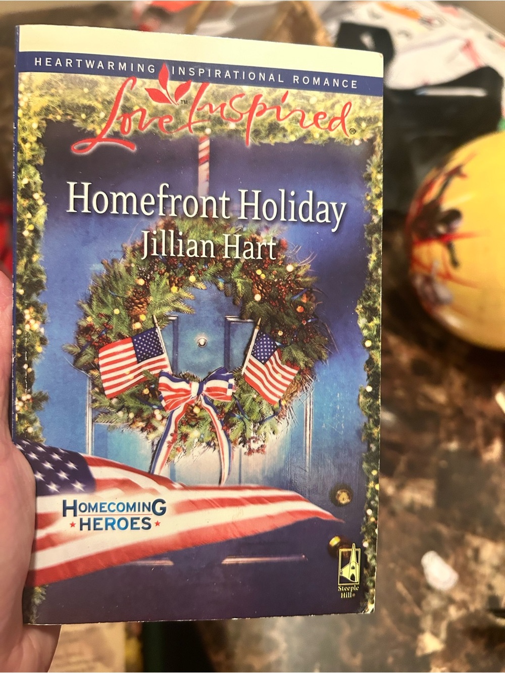 Homefront Holiday by Jillian Hart - Blue Cover